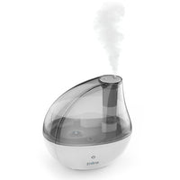 Pure Enrichment MistAire Silver Ultrasonic Cool Mist Hum-2 mist settings: Quietly alleviate dry air with whisper-quiet ultrasonic cool mist on the high or low setting