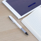Pentel Floatune Rollerball Pen - 0.8 mm - Black-A Part of Pentel’s exclusive Recycology line of recycled products. 69% of the materials used to create these products were recycled materials.