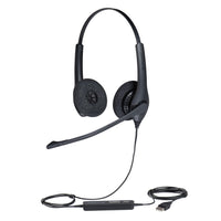 Jabra Biz 1500 Duo USB Headset-Headset Style: Duo