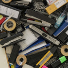TerraCycle Office Supplies Zero Waste Box - Small-What is included: Durable colour-printed collection box with internal liner, pre-paid UPS return shipping label, and recycling of collected waste
