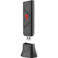 Asus Rog USB-Be92 Be6500 Tri-Band Wi-Fi 7 Usb Network Adapter - Black-Brand-new WiFi Standard - Enjoy ultrafast speeds up to 6,500Mbps with latest WiFi 7 (802.11be), 160MHz channels in the 6GHz band, MLO and 4K-QAM, fully compatible with all standard WiFi networks