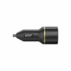 Otterbox Dual Fast Car Charger USB-C and USB-A - Black-Smart, compact design makes space for all the other things that pile up in your car