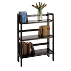 Winsome 3-Tier Folding and Stackable Shelf, Black-3-Tier stackable folding shelf