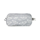 Jansport Large Accessory Pouch - 1.3 L - Flutter Grey-Zippered closure