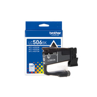 Brother Genuine LC506BKS Ink Cartridge - Standard Yield - Black -Standard yield ink cartridges, print up to 1,000 pages 