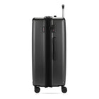 Swiss Gear Hardside Spinner 28" Checked Luggage - Dark Grey-Comfort-grip, co-molded top and side handles
