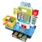 VTech Count On Me Self-Checkout - French-This role-play grocery store toy is great for preschool-age kids to explore shopping and early math skills; makes an interactive unisex gift for holidays, birthdays, school rewards or just because