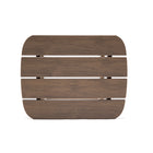 Backyard Lifestyles Side Table - Brown-Stain Resistant and Easy to Clean.