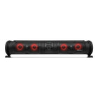 SOUNDEXTREME by ECOXGEAR Elite 500W Amplified Speaker - Bluetooth - LED Backlit Soundbar-Integrated Controls: Onboard waterproof keypad for power, mode, volume, track skip, EcoCash, lighting, and Bluetooth; includes long-range RF remote control.