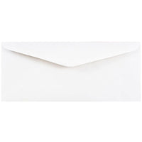 JAM Paper #11 Business Commercial Envelopes, 4.5" x 10.38", White, 250 Pack (45179c)-#11 business envelopes