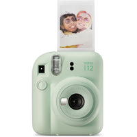 FujiFilm Instax Mini 12 Instant Camera - Mint Green-Bubbly "inflatable" design