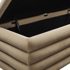 Modway Mezzo Upholstered Performance Velvet Storage Bench - Taupe-9