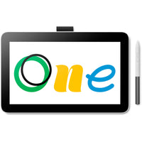 Wacom One 12 (2023 Version) 11.6” Pen Display Drawing Tablet - White-All-new thin and light display with plenty of space to play