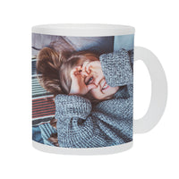 Staples Print Frosted Photo Mug-Holds 10oz of liquid