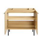 Modway Chaucer 36" Bathroom Vanity Cabinet - Oak-Assembly Required