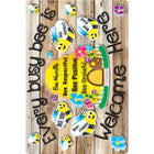 Ashley Productions Smart Poly Computer Mouse Pad - Every Busy Bee is Welcome Here - 6 Pack-Make your desk a place of encouragement and productivity - order your positive saying mouse pad today!