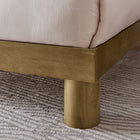 Modway Runa Wood King Platform Bed - French Oak-Rubberwood Frame