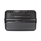 Swiss Mobility YVR 21.5" Hardside Carry-on Luggage - Black-Single 360-degree spinner wheels for effortless, smooth and quiet rolling