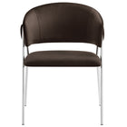 Modway Nella Upholstered Performance Velvet Dining Chair - Chocolate Brown - 2 Pack-9