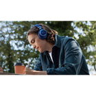 JBL Live 770NC Over-Ear Headphones - Blue-Wirelessly stream high-quality sound even at lower bit rates with the help of the latest Bluetooth technology. 