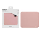 Logitech Studio Series Mouse Pad With Spill-Resistant Surface - Darker Rose-Spill-repellent, easy to clean: The desk pad's coated surface lets you easily wipe away any accidental mishaps; wipe liquids clean with a damp cloth