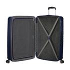 American Tourister Surftime Spinner - Large - Metallic Blue-Multi-stage pull handle allows you to customize the height for a more comfortable experience.