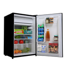 BLACK+DECKER 4.3 cu. ft. Freestanding Mini Fridge with Freezer - Black-Convenient Storage: Our small refrigerator with freezer provides storage for leftovers, food, soda, beer, and other beverages with minimal energy and a small footprint