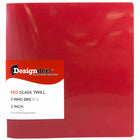 JAM Paper Plastic 2" 3-Ring Binder - Red -Wide front and back binder panels fully cover standard dividers and sheet protectors. Our 3 metal ring binders have 2 buttons for easy opening and closing, and a convenient pocket on the inside flap