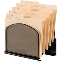 Merangue Letter Sorter - Black-Letter Sorter offers practical and convenient storage and organization solutions that are adaptable to your space