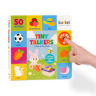 Battat Interactive Audio Book-Press & Learn: Easy-press pictures say each word out loud