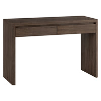 Hudson&Canal Ashcroft Rectangular Desk - 48" W - Brown Oak-A modern contemporary design for your home office, kitchen nook, den, and more