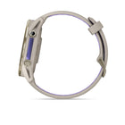 Garmin Forerunner 970 Smartwatch - Soft Gold Titanium with French Grey Case and French Grey/Translucent Indigo Band-GARMIN COACH ADAPTIVE TRAINING - Train for an event, achieve a milestone, or improve your fitness with Garmin Coach training plans for running, triathlon, cycling or strength. Select plans even adapt daily for personalized workouts based on your performance, recovery and health metrics.