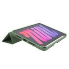 JCPal DuraPro Case with Pencil Holder for 2024 & 2021 iPad mini - Light Green-Built-in Apple Pencil holder