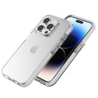 General Supply Goods + Co iPhone 15 Pro Anti-Shock Case - Clear-Wireless charging compatible