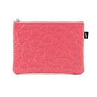 Hilroy Pencil Pouch - Hearts - Pink-Flat, sleek structure that fits easily into bags or backpacks, while still offering ample space to store pens, pencils, makeup, or small accessories​