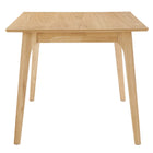 Modway Juxtapose 63" Rectangle Dining Table - Oak-Assembly Required