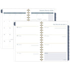 Cambridge 2026 Midnight Garden Weekly/Monthly Planner - 8-1/2" H x 5-1/2" W - Multicolour - Bilingual-12 months of weekly/monthly planning
