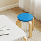 Qaba Kids Table & Chair Set, Kids Table & 4 Chair Set for Toddlers - Multicoloured-Colour: White, Pink, Blue, Green, Orange, Natural
