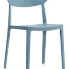 Offices to Go Kylie Armless Stacking Chair - Cadet-Durable and easy to clean reinforced polypropylene