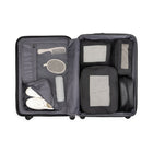 Bugatti Berlin 30" Hardside Large Check-In Luggage - Charcoal-Built-in AirTag holder for luggage tracking (AirTag not included)