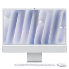 Apple iMac 24" - M4 Chip - 8 Core GPU - 256 GB SSD - 16 GB RAM - Silver - French-Fits perfectly in your space: The all-in-one desktop design is strikingly thin, comes in seven vibrant colours and elevates any space with style.