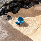 Speaqua Barnacle Pro 2.0 Portable Waterproof Bluetooth Speaker with Built in Storage - Tidal Blue-Shock/Sand/Dust/ Proof