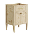Modway Elysian 24" Wood Bathroom Vanity Cabinet - Burgundy-Modern Bathroom Vanity