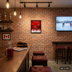 Frameworth Sidney Crosby Hockey Canada 2026 Action Photo - Framed Print - 16" x 20"-Vivid high-resolution action shot printed on premium photo paper. Professional black wood composite frame with real glass front protection designed for lasting display