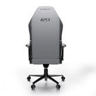 Cybeart X11 Grey Apex Series Gaming Office Chair - Grey-Adjustable built-in lumbar system with dual control knobs to fine-tune both depth and height, ensuring personalized lower-back alignment and lasting posture support