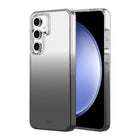 AXS Crystal Shield D3O Case Made with Recycled Materials for Samsung Galaxy S24 FE - Smoke Gradient-8ft drop tested, backed by D3O technology