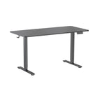 Uplite Dual Motor Electric Sit Stand Desk Frame - Black-Frame Foot Length: 25.6"