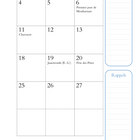 Horizon Éditions 2027 Zen Monthly and Daily Planner  - 5-7/8" x 9-1/16"-Format : 5,5 po x 9 po / 13,97 cm x 22,86 cm