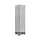Wamaco Triangle Base Kit with Three 2' x 5' Grid Panels - Black-All-in-One Kit - No need to search around confused by what gridwall parts work together because, once assembled, this kit provides a functional Triangle display unit.