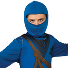 Rubies Ninja Kids Costume - Blue - Large-Perfect for Halloween celebrations, costume parties, and themed events